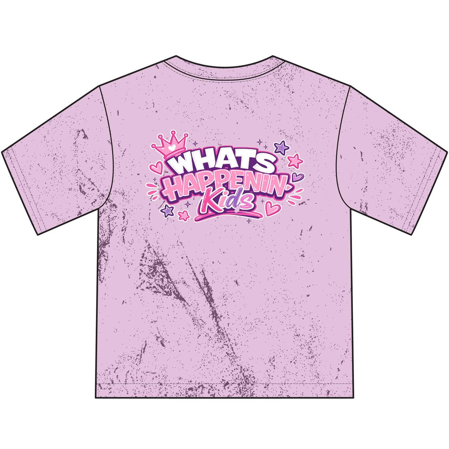 Whats Happenin' Kids – Pink Youth T-Shirt