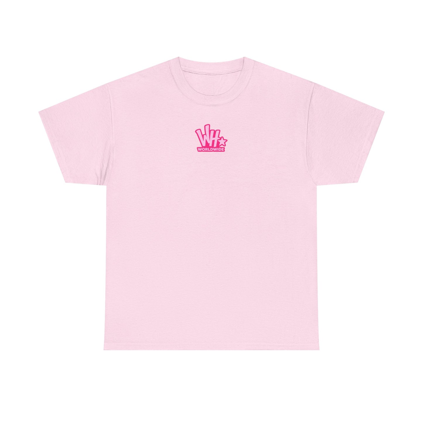 WH WORLDWIDE' Tee — Pink