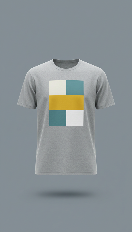 Minimalist streetwear tee with graphic chest print